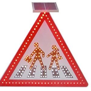 Solar Traffic Signs: Enhancing Pedestrian Crossing Safety