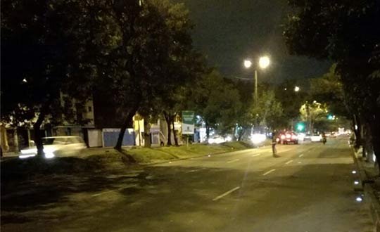 HENGMU LED Cat Eyes Installed on Urban Roads in Colombia