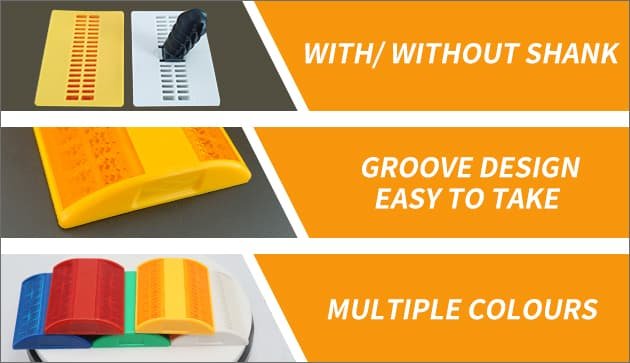 Plastic road stud NK-1005