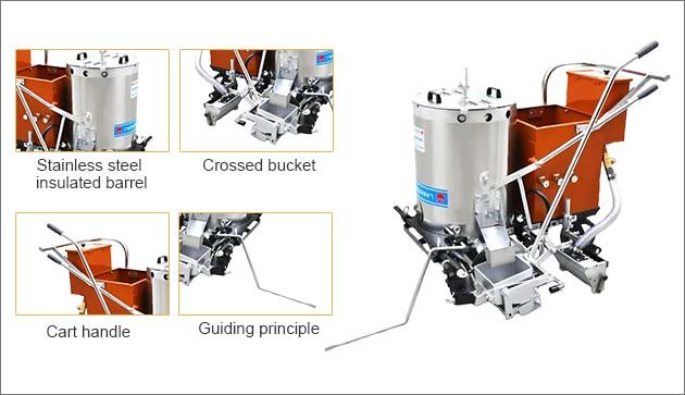NK-HM2 Thermoplastic Road Marking Machine