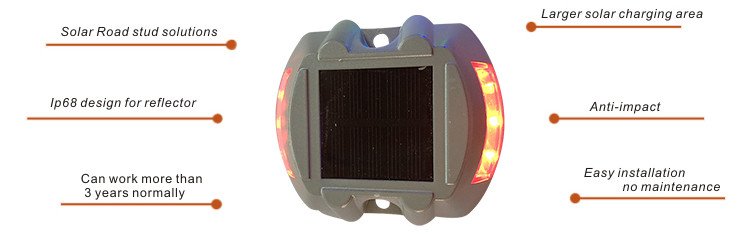 Raised Solar Road Stud NK-RS-A1
