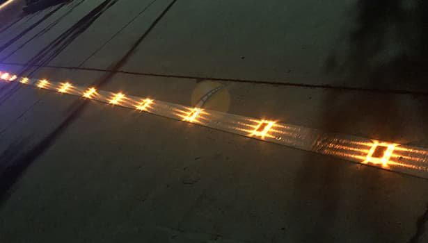 solar road marker lights
