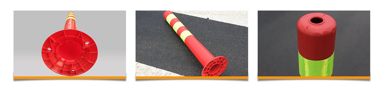 traffic warning post